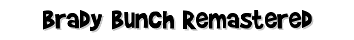Brady Bunch Remastered font